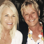 Sheila Herman with her husband Dr. Richard Sibthorpe 9 months ago in Montecito